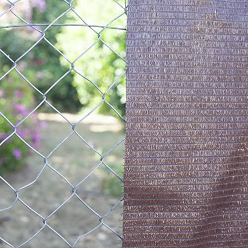 Ferretelix Malla jardín ocultación marrón 1,5 MT x 15 MT 95% sombreado