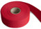 HEAVYTOOL Gurtband 50mm breit, 1,6mm stark PP Polypropylen Rot Reißfestigkeit 350kg (10 Meter) Made in Germany, Taschen Gurtband