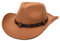 Faringoto Cowboyhut Herren Cowgirl Hut Filzhut Fedoras Hüte für Damen, khaki, Einheitsgröße