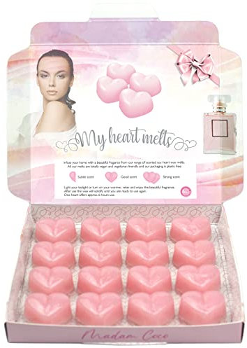 Madam Coco Duftwachswürfel - Duftwachs für Duftlampe Teelicht & Elektrisch, Wax Melts aus Sojawachs, Vegan & Tierfreundlich, Raumduft Duft Wachs Aromatherapie