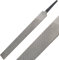 NGeGe 1 lima a mano rettangolare senza manico, lima piatta, in acciaio al carbonio, lunghezza 20,3 cm, larghezza 2,2 cm, spessore 0,5 cm, dente medio
