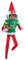 The Elf on The Shelf® Claus Couture® Football Set | Trikot, Helm & Mini-Football | Scout Elf Outfit