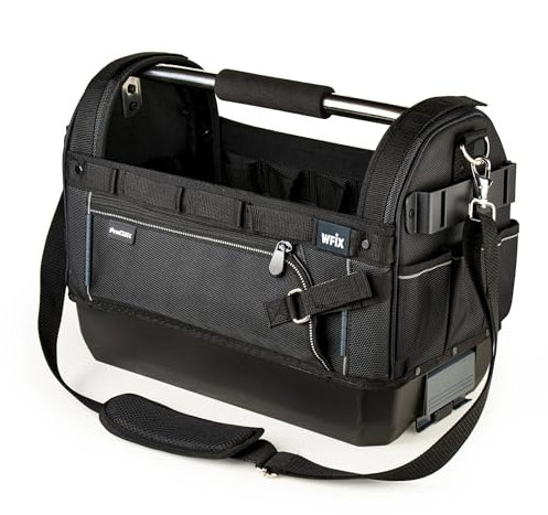 Wfix Wasserwaagen Set inkl Wasserwaage 80AS 120cm 80cm 40cm und ProClick Werkzeugtasche kompatibel mit Bosch Sortimo L-BOXX System/Profi-Werkzeugträger mit branchenführenden Wasserwaagen Set