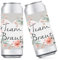 15 Stück Braut Dosen Aufkleber, JGA Aufkleber für Prosecco Dosen, Hochzeit Team Aufkleber für JGA Hochzeit Getränkedosen, Selbstklebende Aufkleber Banderole (Grau)