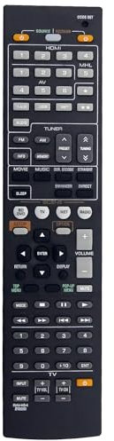 RAV494 ZF30350 Fernbedienung Ersatz für Yamaha AV Receiver YHT-599U RX-V575 HTR-4066 RX-V475