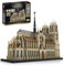 MocSpaß 66016 Notre-Dame de Paris für Iego Architecture Bausatz, 8800 Klemmbausteine Riesiges Architekturmodell MOC Architektur im Europäischen Stil KompatibeI mit Iego Architecture