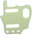 Gitarren-Pickguard für Jaguar-E-Gitarren, 10-Loch-Design für einfache Anpassung (grün)