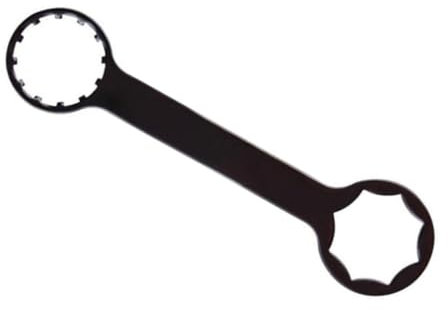 Hemobllo 1 Pieza Bici de Aleación para Reparación de Horquilla Delantera Herramienta Práctica para Desmontar Cubierta de Horquilla de Bicicletas de Color Negro