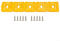 Battery Holder Compatible with For DEWALT 20V/60V, Securely Fits DCB200, DCB201, DCB202, DCB203, DCB204, DCB206, DCB208 & DCB606