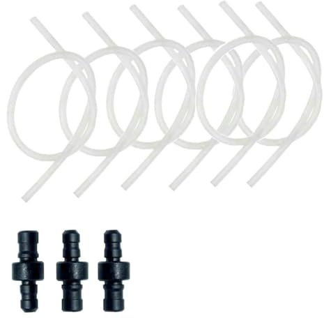 FACAIIO Tuyau à lait en silicone avec connecteurs pour mousseur Jura Impressa E60 E8 E80 F50 J80 S8 Z6 ENA 8