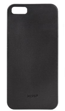 Xqisit 15106 Ultra dünne Rückabdeckung für Apple iPhone 5S schwarz
