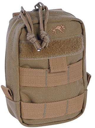 Tasmanian Tiger TT Tac Pouch 1 EDC Rucksack-Zusatztasche mit Molle-System und Patch-Fläche, 15 x 10 x 4, Coyote Brown