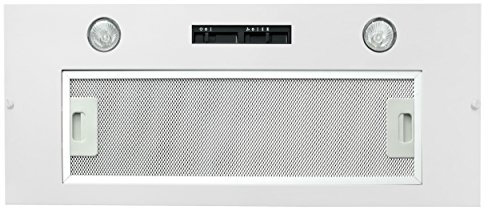 Cookology BUCH750SS/A+ Integrated Cooker Hood 75cm with 2 Spot Lights, 750mm Built-in Cupboard Canopy Cooker Hood Extractor Fan Kitchen- Stainless Steel