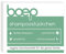 boep Shampoostückchen (60g) | Festes Shampoo Naturkosmetik | Parfümfrei, vegan, plastikfrei | Sensitiv Shampoo Bar für Kinder & Erwachsene | Mit Arganöl, Bio-Sheabutter & Bio-Kakaobutter