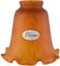 FD-Bolletta Abat-Jour pour Lampe, Cloche en Verre VL18 - Dimensions: Hauteur 12,5cm, Ø Verre 13,5cm, Ø Extérieur de la Bouche 5,4cm
