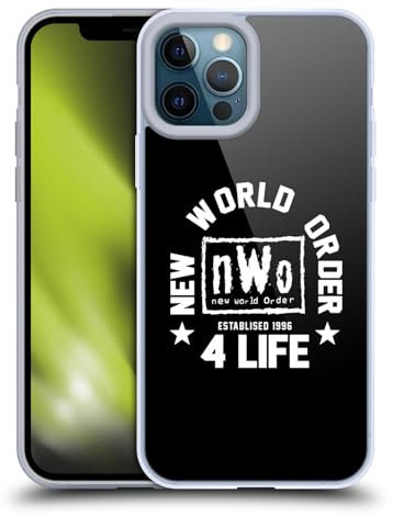 Head Case Designs Offizielle WWE New World Order 4 Life Superstars 7 Gelhülle [Militärischer Schutzgrad] Kompatibel Mit Apple iPhone 12 Pro Max Und Kompatibel Mit MagSafe