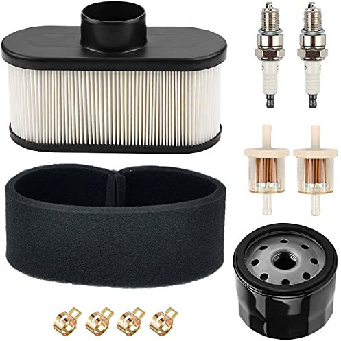 ZAMDOE 11013-0752 11013-7047 Filtro aria con sostituzione prefiltro per Kawasaki FR651V FR730V FR691V FS691V FS481V FS541V FS600V 4 tempi motori, con filtro olio Filtri carburante