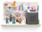 stadtecken Kinder Regal für Musikbox I Motiv After The rain, klein I Geeignet für die Toniebox und ca. 25 Tonies I Geschenk I Geschenkidee I Spielen I Sammeln I Zum Aufstellen oder Aufhängen