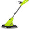 UltraNurtureest Grass Trimmer Edger 500W 28CM Electric Strimmer with 10M Power Cable Telescopic Shaft for Yard Weed Lawn