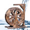 Holz Wasserrad Wasserspiel Wassermühle Garten Brunnen Gartendekoration Water Fountain Wasserfall gartenteich Wheels Wasserlandschaft Handgemacht teich deko für Hof,Wohnzimmer,Aquarium,Externe Szene