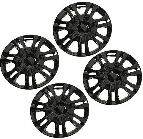 Tapacubos de Rueda de 15 Pulgadas, Cubierta de Llanta Elegante de 4 Piezas para Automóviles