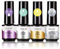 ROSALIND Base Coat Top Coat UV Nagellack Set,Base Coat und Top Coat und Primer und Glitter Top Coat,Shellac Soak-Off UV/LED Nagellack Gel Unterlack und Überlack Set