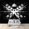 Wallpaper Mural Geometry Race Track TV Background Modern Simple Wall Murals Photo 3D Non-Woven Wallpaper Living Room Bedroom 250cm x 175cm