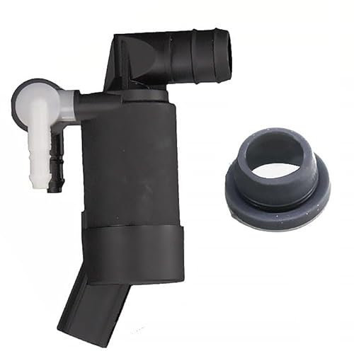 Wjelet 1355124 1355124 Pompe de lave-glace double sortie pour Ford C Max, Mondeo, Focus Mk2, Volvo V30 V50 V70, parfaite pour vos besoins de lavage de pare-brise