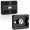 Windfromort PU-50 Placa de liberación rápida – Quick Release Plate – Pack de 2 – Apto para rosca de trípode de 1/4 pulgadas – Compatible con Arca Swiss – Placa de liberación rápida – Aluminio