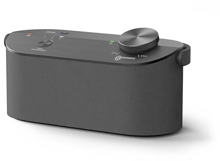 Geemarc Sonarya - Wireless TV Speaker with Background Noise Reduction and Voice Enhancement for the Hard of Hearing - Watch Television with Clearer Speech and Dialogues - UK Version
