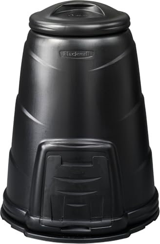 IPL 330 Litre Home Composting Compost Converter, Wind Proof Push Fit Lid and Extra Wide Side Hatch. 100% RECYCLABLE, 100% UK MANUFACTURED
