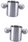 Hemobllo Lot De 2 Gobelets À Double Paroi En Acier Inoxydable Pour Camping Randonnée Eau Café Usage Domestique