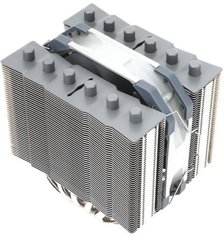 1pc SS135 Black/White CPU Cooler 6Heat Pipe 135 Height mini Twin-tower Radiator ITX Silent Air Cooling