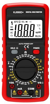 All-in-One-Multimeter Von 1999 – Misst Werte, Erkennt Berührungslose Spannungen (NCV) Und Gibt Einen Akustischen Alarm Aus