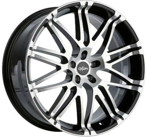 OXIGIN 14 Oxrock black full polish 8,5x18 ET 42 5x114.30 Hub Bore 72.60 Alu felgen