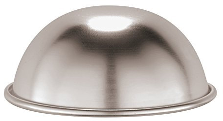 Paderno 47069-12 - Moule en Demi-sphère en Aluminium pour zuccotto, 12 cm