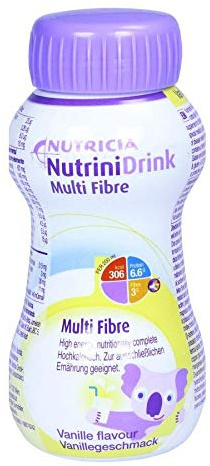 NUTRINIDRINK Multi Fibre Vanillegeschmack 200 ml