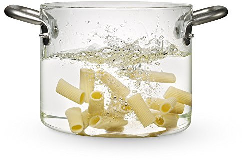 Pentola in vetro borosilicato 24 cm