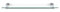 blomus 68923 Areo Handtuchablage, Edelstahl, glas, 76 x 24 x 6 cm