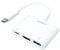 LogiLink UA0258 USB-C auf HDMI Multiport Adapter weiß
