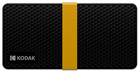 KODAK SSD portable X200 1 To avec USB-C 3.1 Gen 2 (10 Gbit/s)