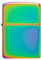 Zippo Sturmfeuerzeug - Multicolor mit seitlicher Flammengravur - Nachfüllbar - Wiederverwendbar - Windfestes Design - Geschenkbox - Made in USA - Amazon Exclusive