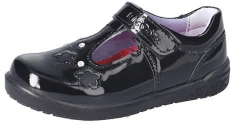 RICOSTA Mädchen Stiefel Leona, Kinder Halbschuhe, Weite: Mittel, lose Einlage, Sportschuhe, Freizeitschuhe, Turnschuhe, Laufschuhe, schwarz (093), 28 EU