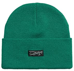 Superdry Women's Vintage Classic Beanie Beret, Viena Green, One Size Fits All
