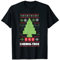 Periodic Table Chemis-tree Chemistry HO HO HO Ugly Christmas T-Shirt
