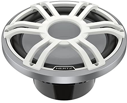 Hertz HMS 12 S2-LD-SW - 30 cm Passiv Subwoofer mit 1000 Watt (RMS: 500 Watt) - weiß