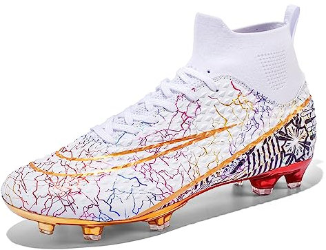 MINGSIBO Herren-Fußballschuhe Kinder Professionelle Trainingsschuhe Sport Fußball Stiefel Wettkampf für Jungen, Fußball, Studenten, Sneaker
