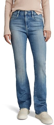 G-STAR RAW Damen Noxer Bootcut Jeans, Blau (Antique Faded lago Blue D21437-D441-G354), 25W / 30L