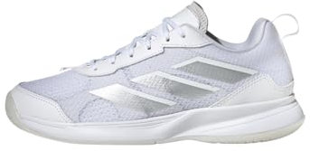 adidas Damen Avaflash Low Tennis Shoes Tennisschuhe, Cloud White/Cloud White/Silver met, 37 1/3 EU