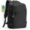 livbote Zaino da Viaggio 40x30x20 Vueling Zaini Impermeabile Aereo Ryanair 40x20x30 Wizzair Zaino per Bagaglio sotto sedile - Nero